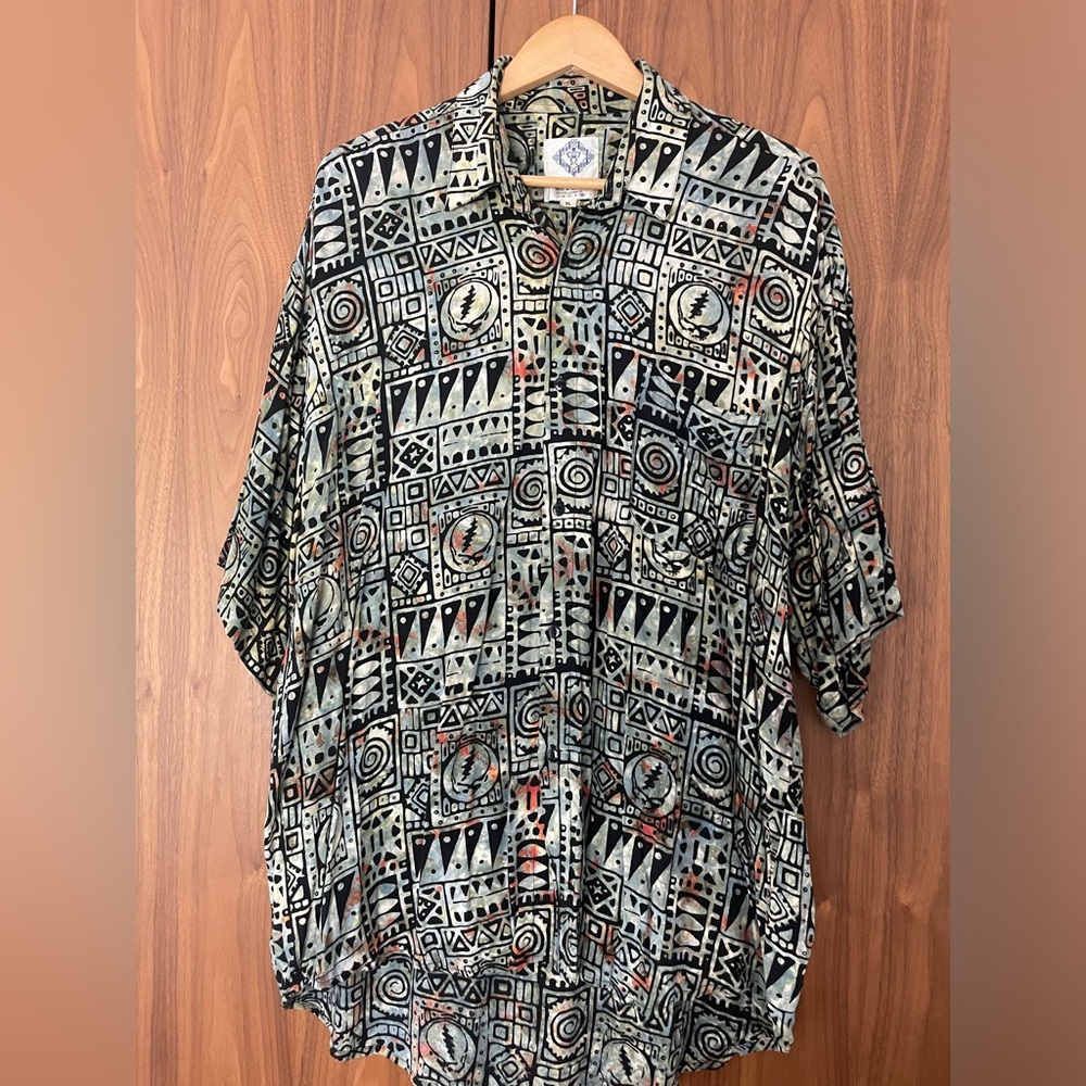 Vintage Grateful Dead button-down